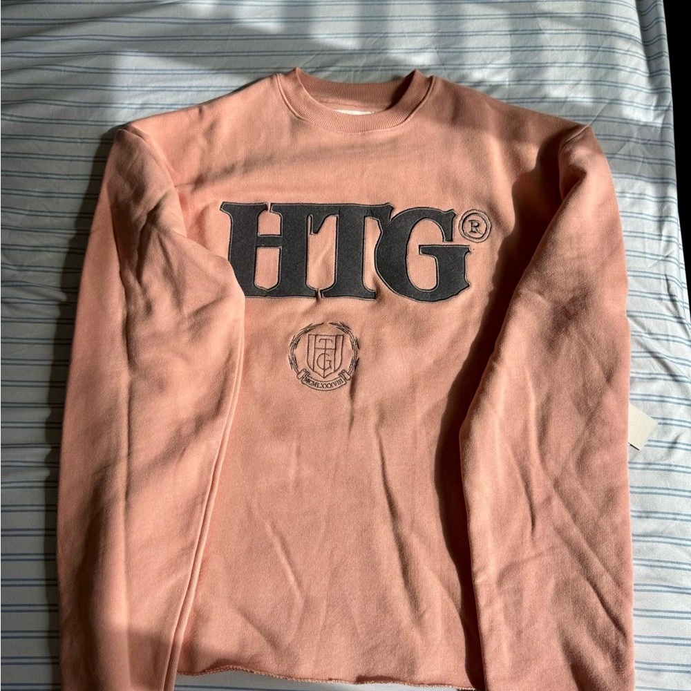 HTG Men's Pink Sweatshirt